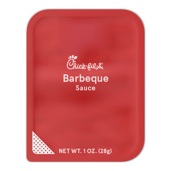 Barbeque sauce packet