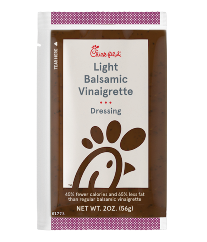 Light Balsamic Vinaigrette in a sauce packet
