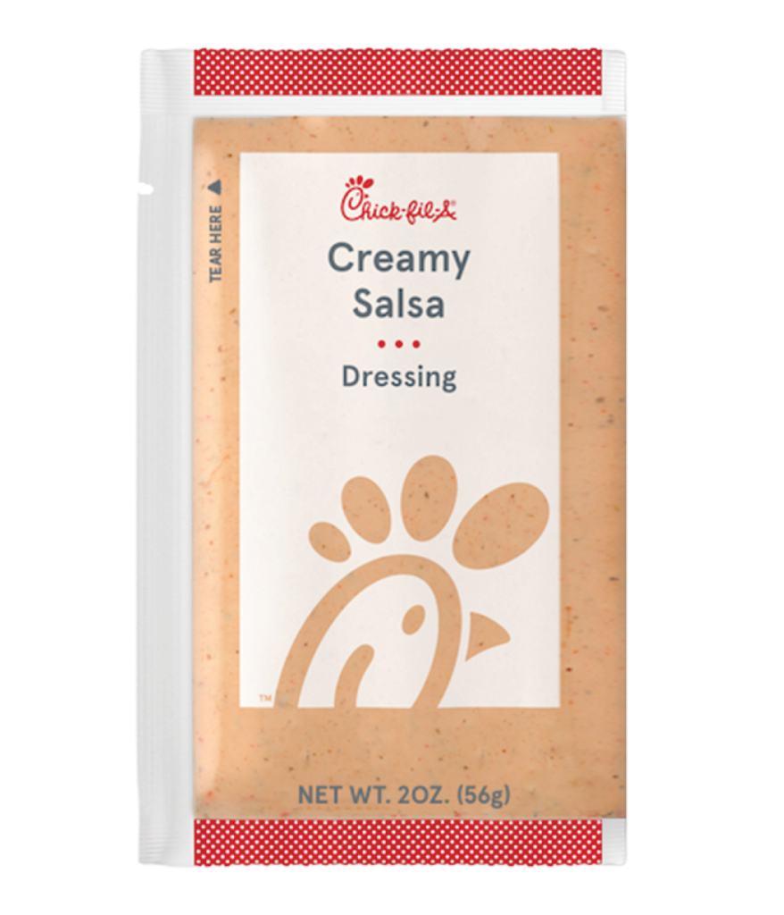 Creamy Salsa in a sauce packet