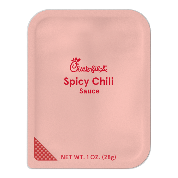 Spicy chili sauce packet 