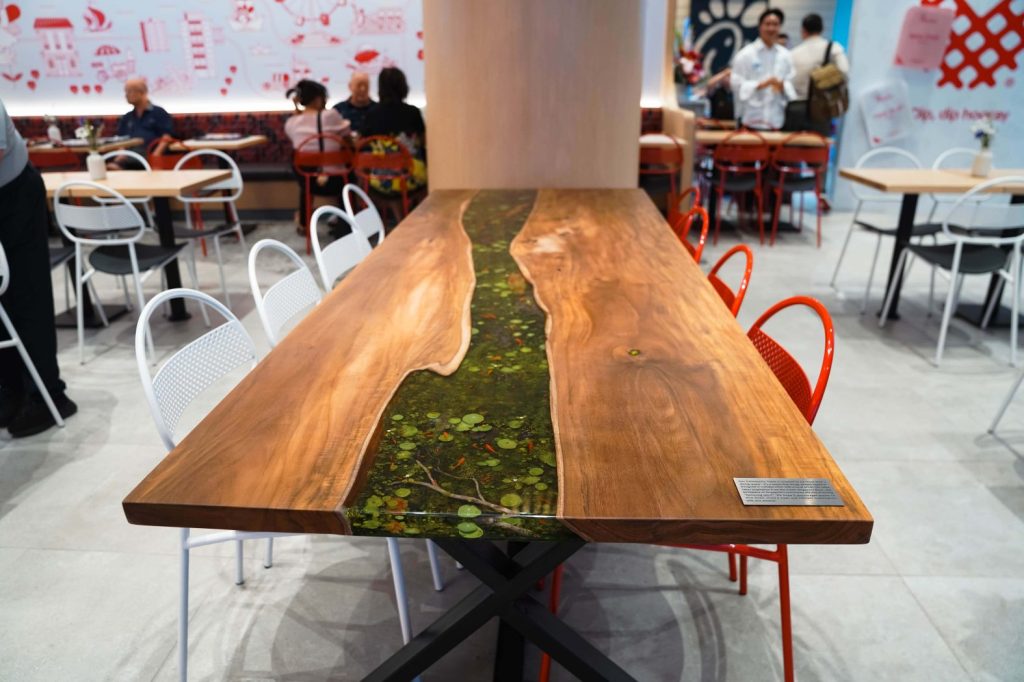 Chick-fil-A Bugis+ Restaurant Community Table